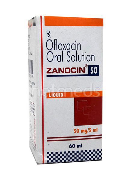 Zanocin 50mg Solution 60ml