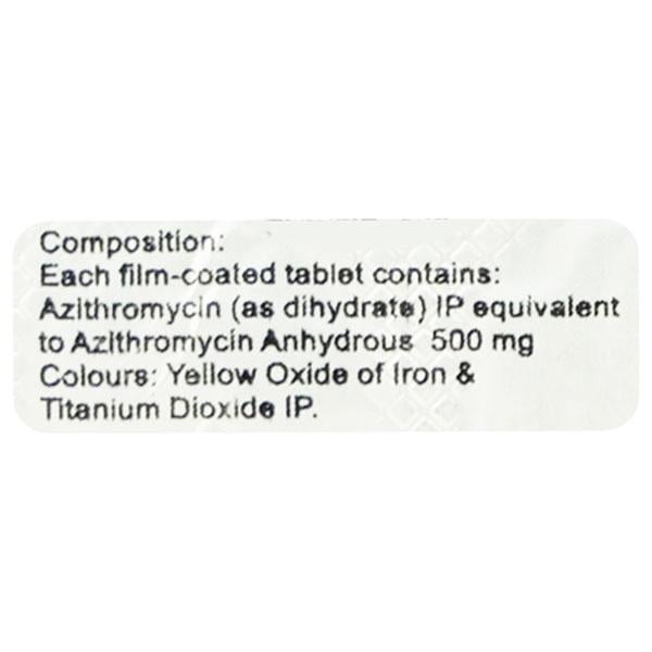 AZICLASS 500mg Tablet 5's