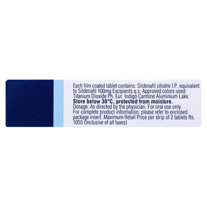 Viagra 100mg Tablet 2'S