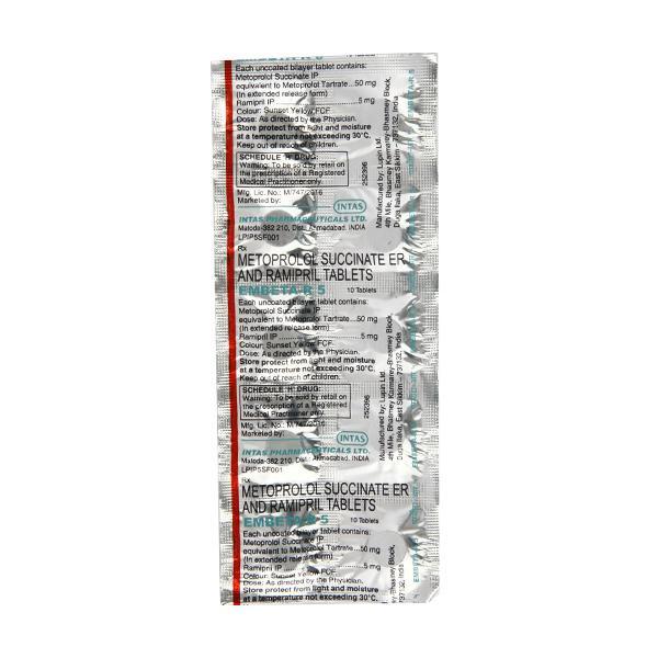Embeta R 5mg Tablet 10'S