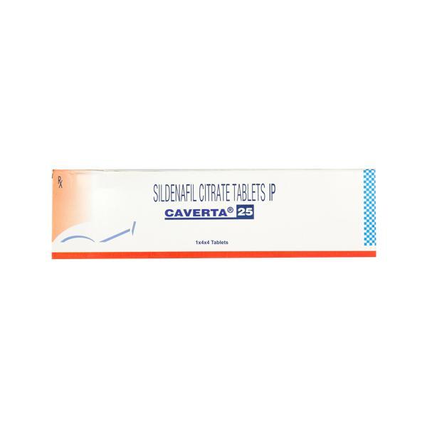 Caverta 25mg Tablet 4'S