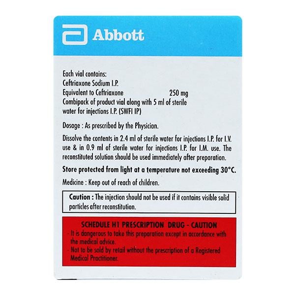 Finecef 250mg Injection 1's