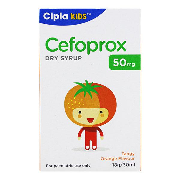 Cefoprox 50mg Tangy Orange Flavour Dry Syrup 30ml