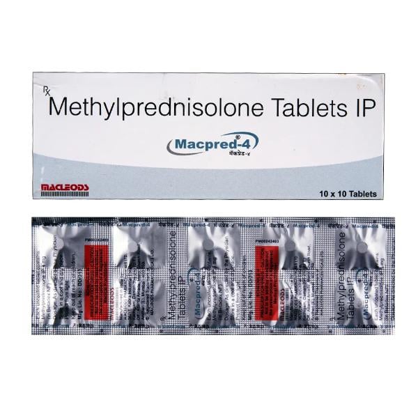 Macpred 4mg Tablet 10'S