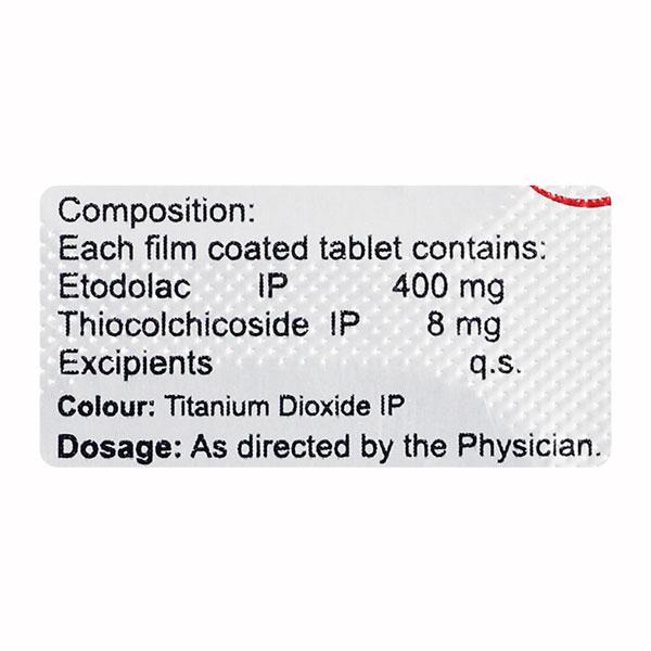 ETODOC TH 8 Tablet 10's