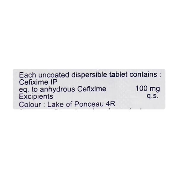 Mahacef 100mg Tablet 10'S