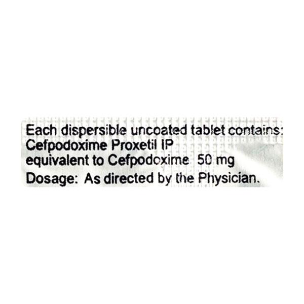 Macpod DT 50mg Tablet 10'S