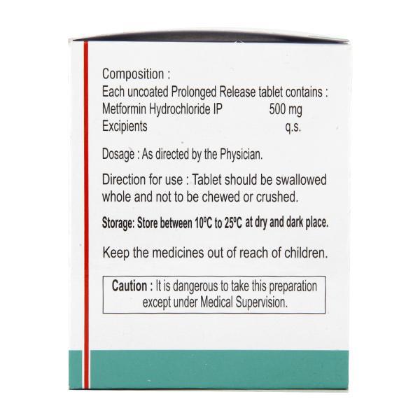 Metafort 500mg Tablet 15'S