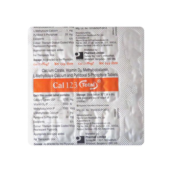 CAL 123 TOTAL Tablet 15's