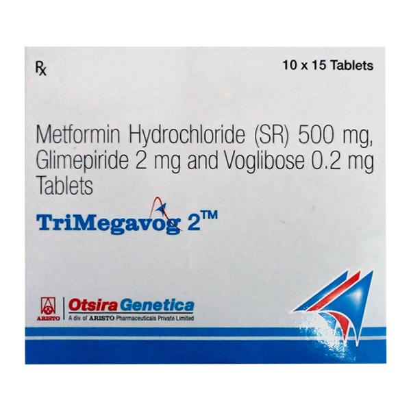 TRIMEGAVOG 2 Tablet 15's
