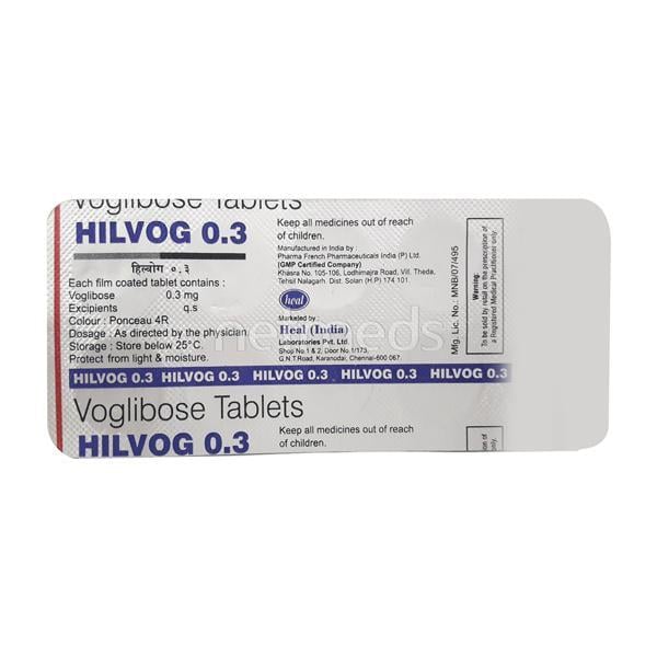 Hilvog 0.3mg Tablet 10'S