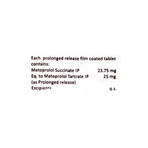 Metozaar XL 25mg Tablet 10'S