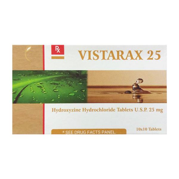 VISTARAX 25 Tablet 10's
