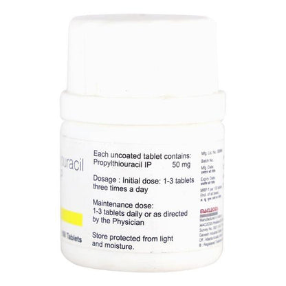 PTU 50mg Tablet 100'S