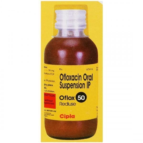Oflox 50mg Rediuse Suspension 60ml