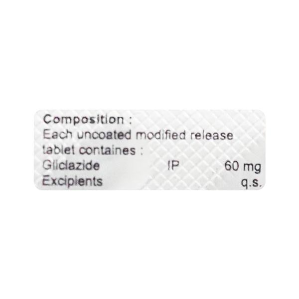 GLICLAVAC MR 60 Tablet 10's