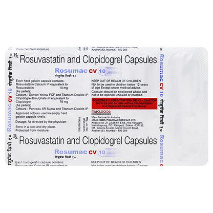 Rosumac CV 10mg Capsule 10'S
