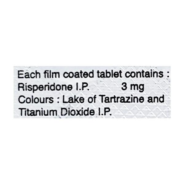 Respidon 3mg Tablet 10'S