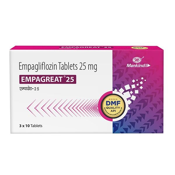 EMPAGREAT 25 Tablet 10's