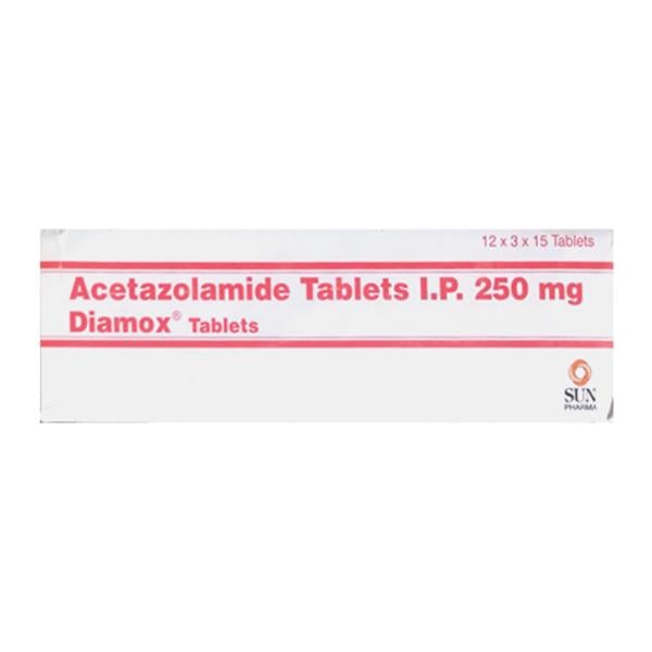 Diamox 250mg Tablet 15'S