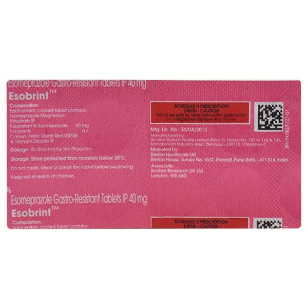 ESOBRINT 40 Tablet 10's