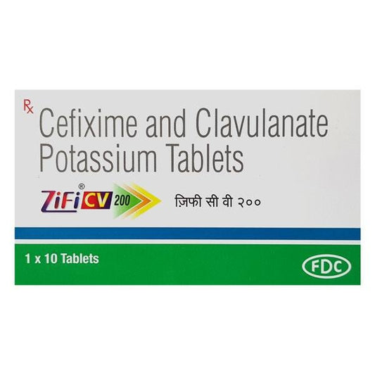 Zifi CV 200mg Tablet 10'S