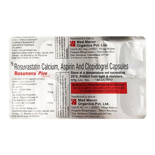 ROSUNOVA PLUS Capsule 10's