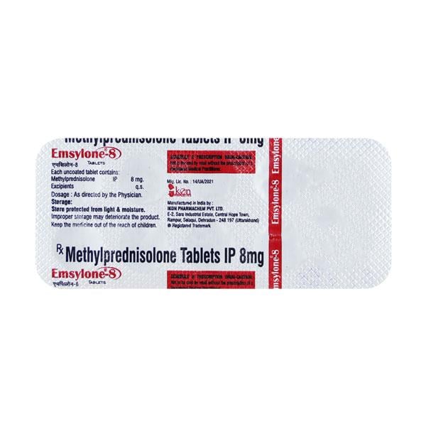 EMSYLONE 8 Tablet 10's