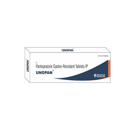 UNOPAN 40 Tablet 10's
