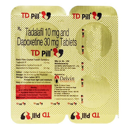 TD Pill Tablet 4'S