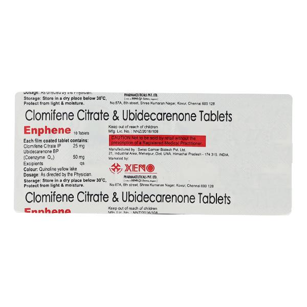 Enphene 25mg Tablet 10'S