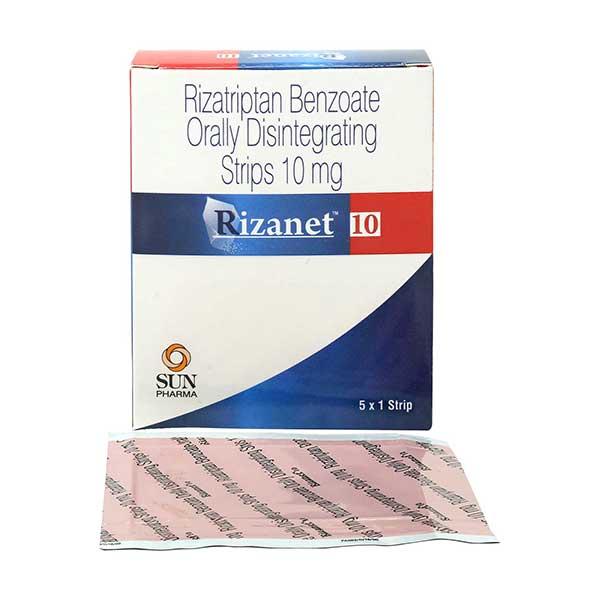Rizanet 10mg Oral Disintegrating Strips 1'S