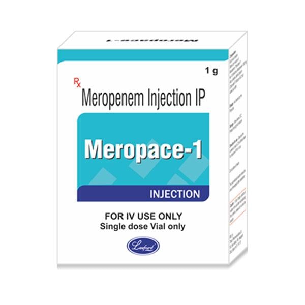 MEROPACE 1gm Injection 20ml