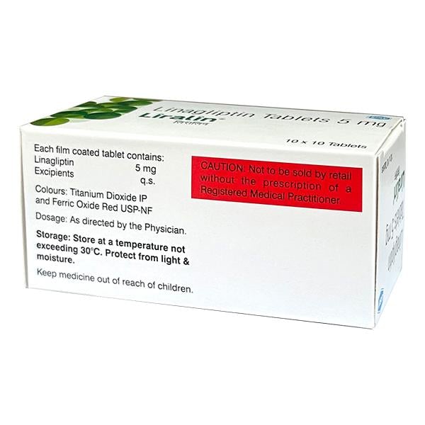 LIRALIN 5mg Tablet 10's