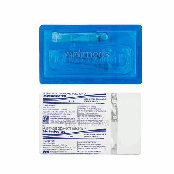 Metadec 25mg Injection 1ml
