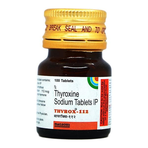 THYROX 112 Tablet 100's