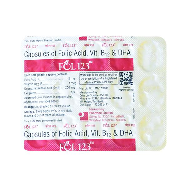 FOL 123 Capsule 15'S