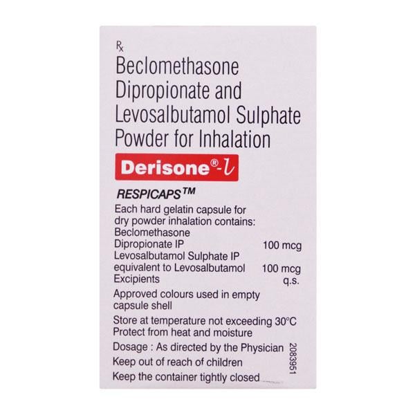 Derisone L Respicap 30'S