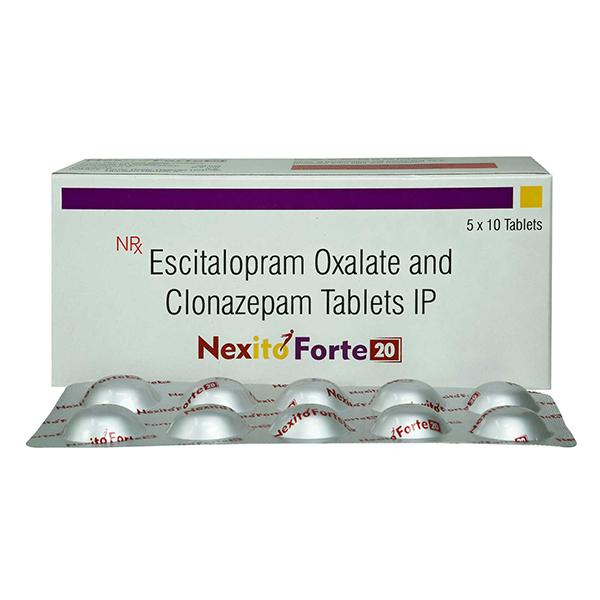 NEXITO FORTE 20 Tablet 10's