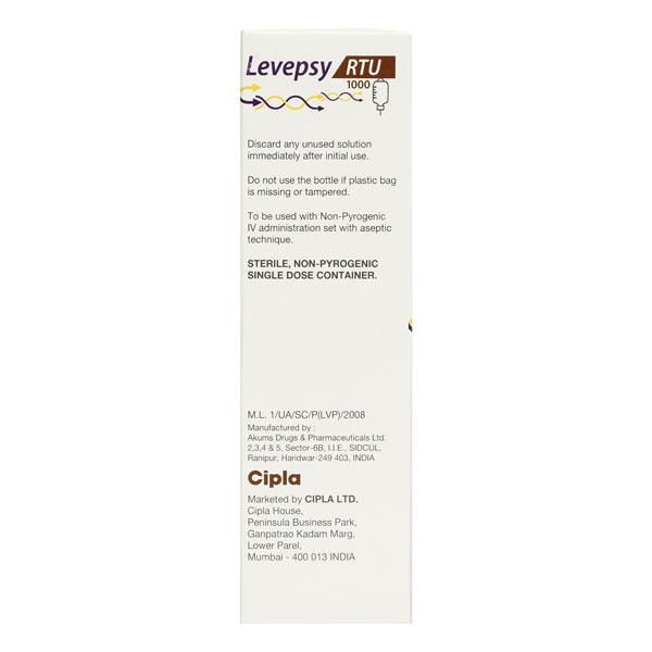 LEVEPSY RTU 1000 Infusion 100ml