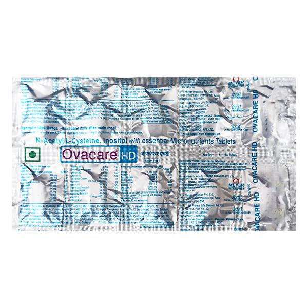 OVACARE HD GLUTEN FREE Tablet 10's