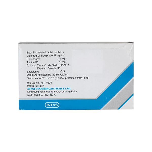Clavix AS 75mg Tablet 15'S