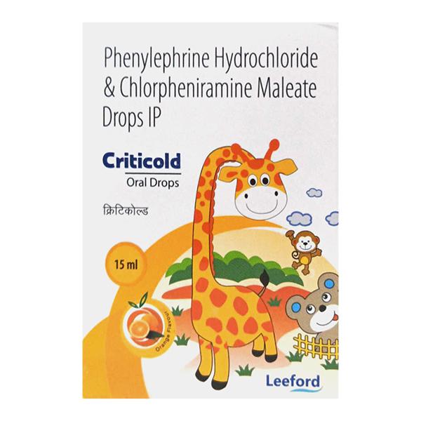 CRITICOLD Orange Flavour Drops 15ml