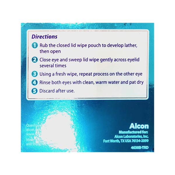 SYSTANE LID WIPE 30'S