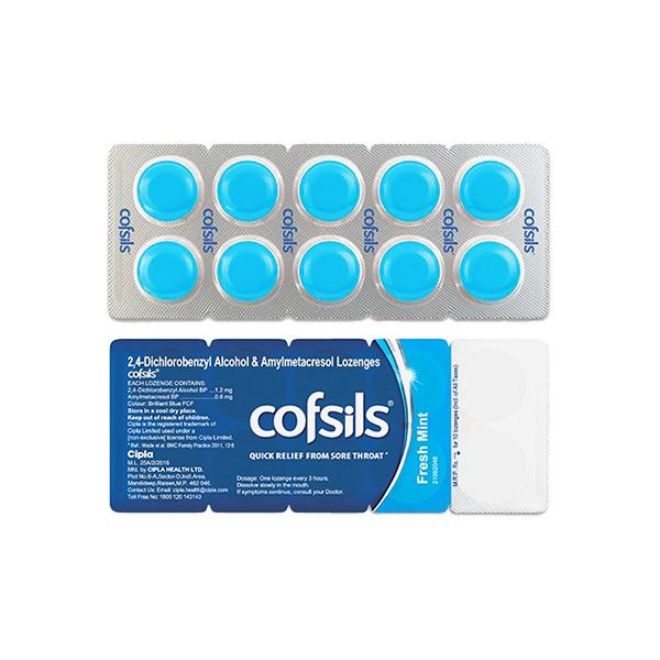 COFSILS FRESH MINT Lozenges 10's