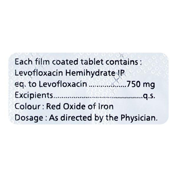 LEVOLET 750mg Tablet 10's