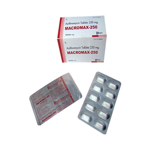 MACROMAX 250 Tablet 10's