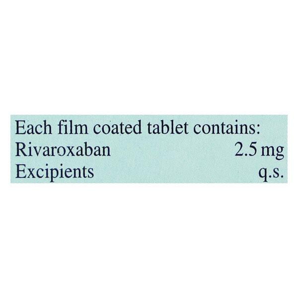 IXAROLA 2.5mg Tablet 14's