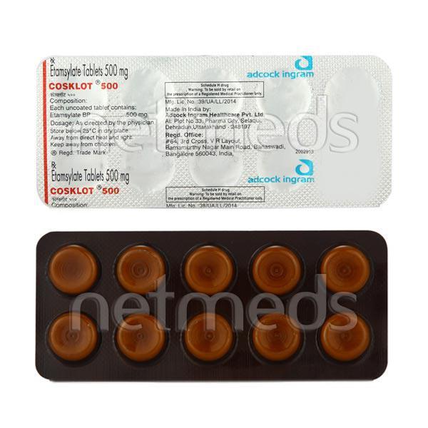 Cosklot 500mg Tablet 10'S