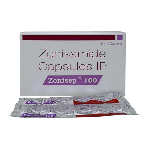 Zonisep 100mg Capsule 10'S